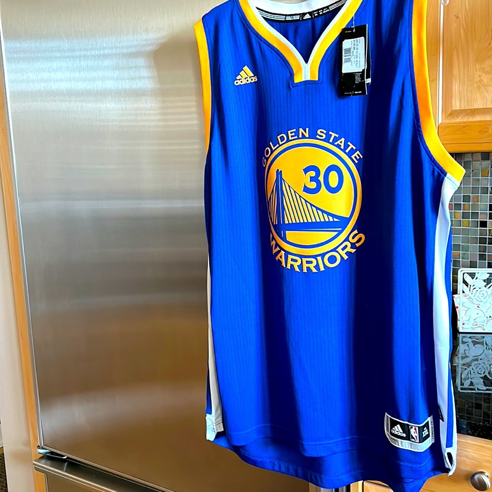 New Steph Curry swingman jersey